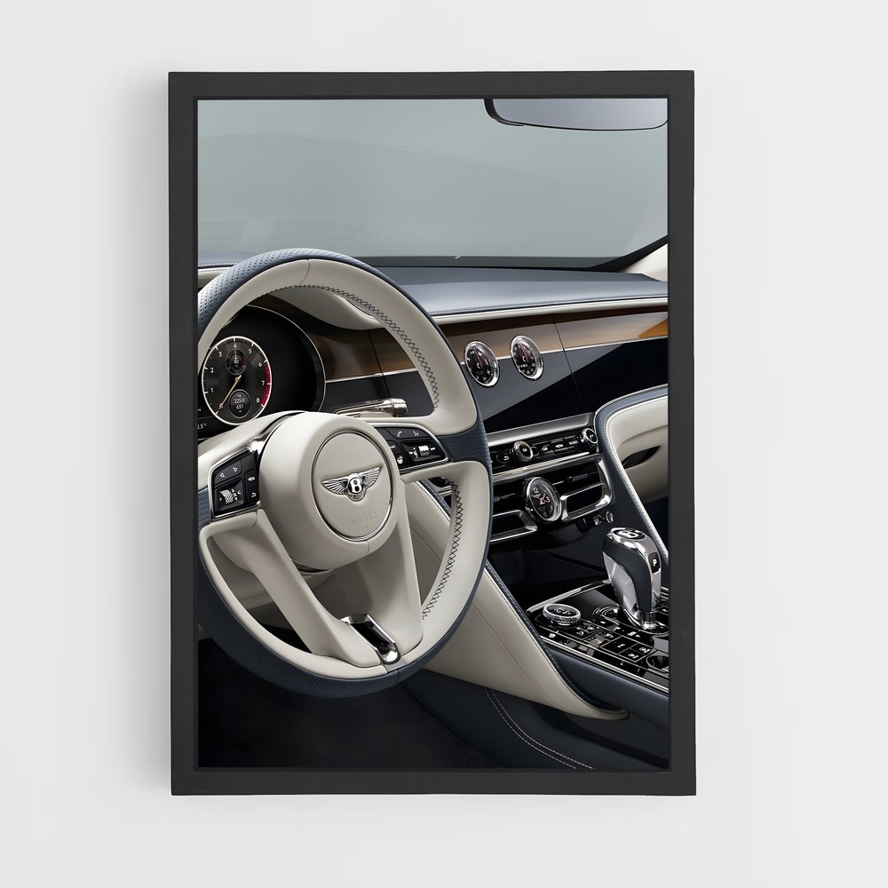 Poster Intérieur Jaguar – affiche Bentley (vue 2)